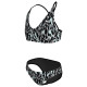 Lace Up Bikini Set